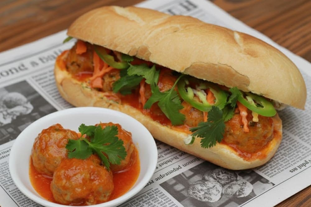 Những viên xíu mại đầy thịt được nêm nếm đậm đà